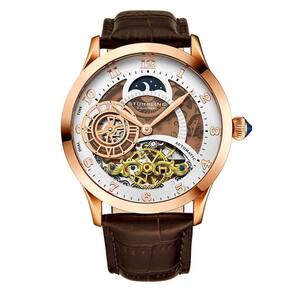 Relógio Masculino Stuhrling Radiant 925 Automático 44mm, Marrom