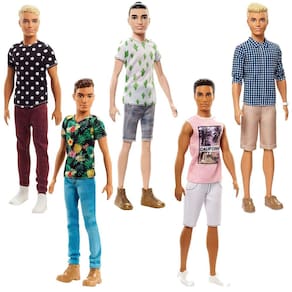 Boneca de moda Barbie Fashionistas Ken & Friends Modelos variados