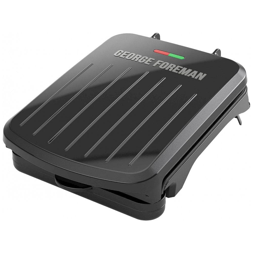 Churrasqueira Grill Elétrico serve até 2 Porções, 110v, GEORGE FOREMAN GRS040B, Preto