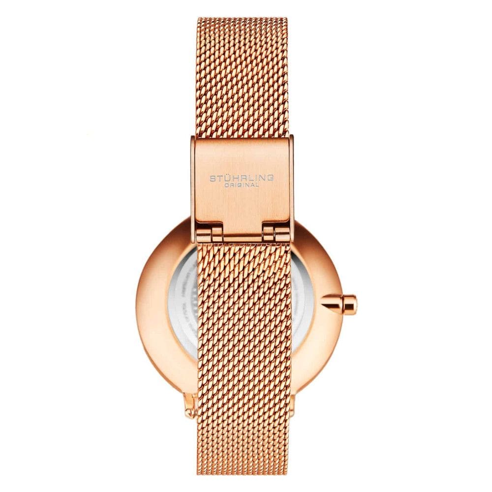 Relógio Feminino Stuhrling Symphony 3993 Quartzo 34mm, Rosa
