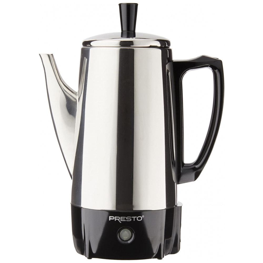 Chaleira Elétrica para Café 500 mL, Aço Inoxidável, 500W, 110v, PRESTO 2822, Prateado