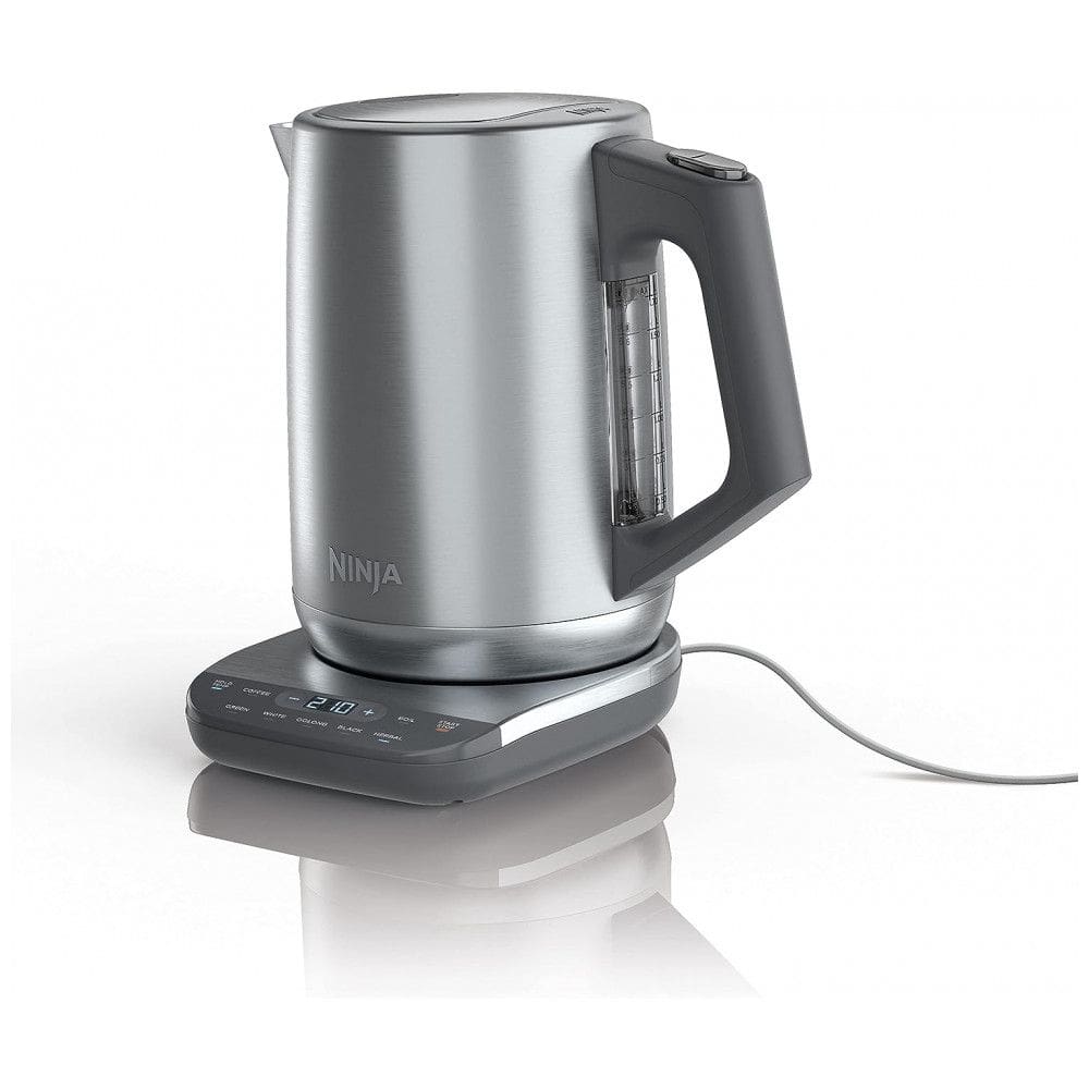 Chaleira Elétrica 1.7L com Controle de Temperatura, 1500W, 110v, NINJA KT200, Prateado