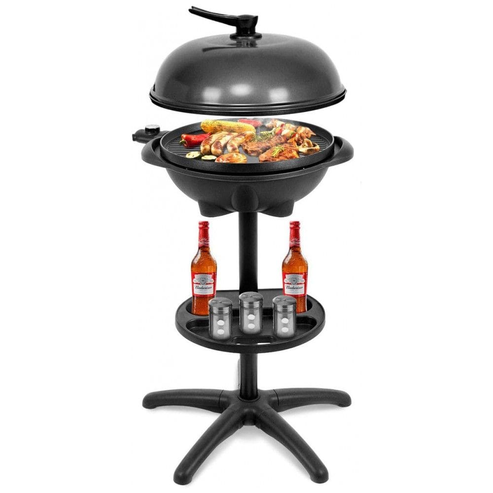 KC42178 Churrasqueira Elétrica Portátil serve 5 Porções, 1350W, 110v, GIANTEX KC42178New, Preto