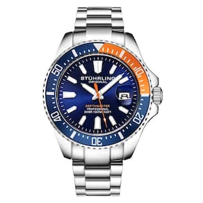 Relógio Masculino Stuhrling 3950A Quartzo 42mm, Prata