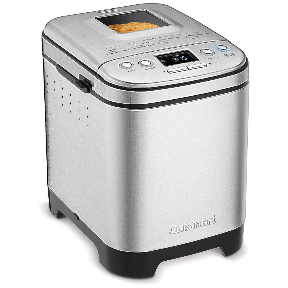 Panificadora Automática com 12 Modos, 110v, CUISINART CBK 110C, Prateado
