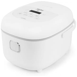 Panela de Arroz Elétrica 2L Aço Inoxidável, Branca, 110v, AROMA HOUSEWARES ARC 7604, Branco