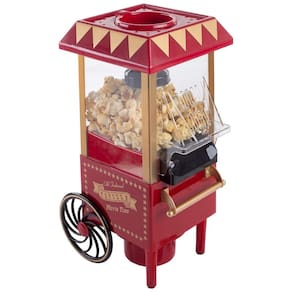 Vintage Pipoqueira Elétrica de Bancada 1.4kg, em Aço Inoxidável, 110v, GREAT NORTHERN POPCORN 83 DT6082, Vermelho