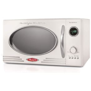 Micro ondas de Bancada 25 Litros Multifuncional, 800W, 110v, NOSTALGIA Retro, Branco