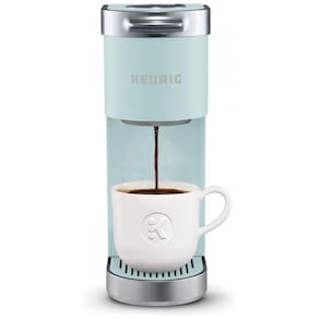 Cafeteira Elétrica Programável Eletrica K Mini de dose única. Dusty, claro, 110v, KEURIG 5000367894, Verde Claro