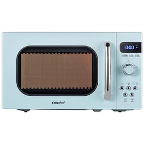 Micro ondas G Retro de Bancada 19 Litros Multifuncional, 700W, 110v, COMFEE AM720C2RA G, Azul Claro