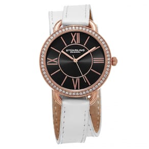 Relógio Feminino Stuhrling Sport 587 Quartzo 37mm, Branco