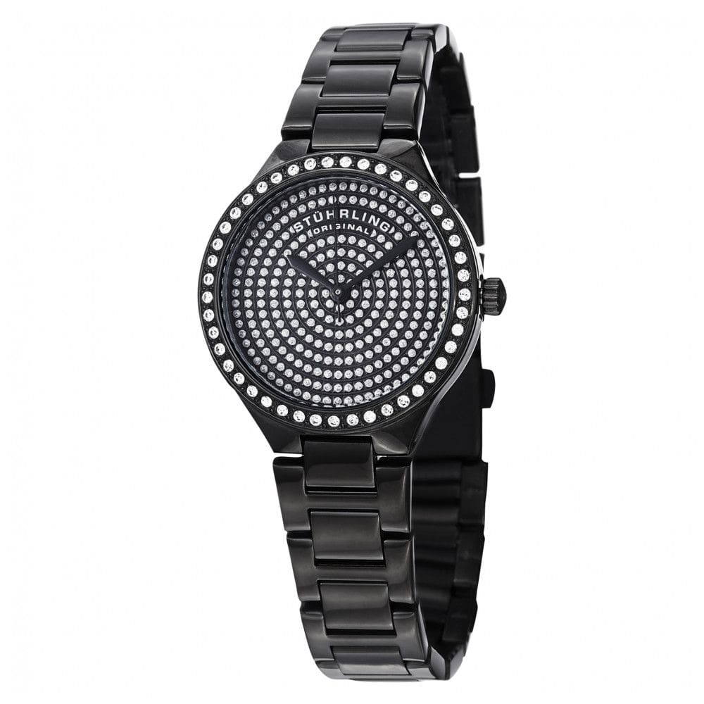 Relógio Feminino Stuhrling Symphony 683 Quartzo 32mm, Preto
