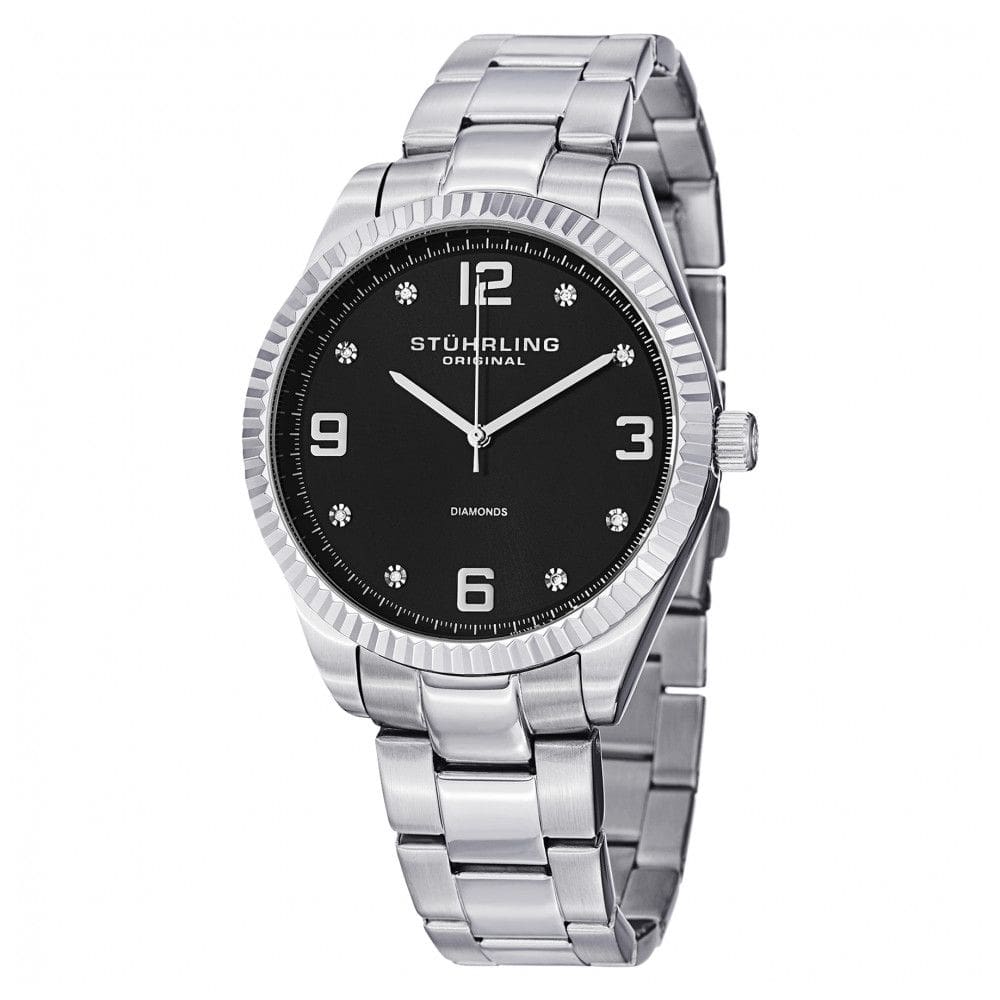 Relógio Masculino Stuhrling Allure 607G Quartzo 42mm, Prata