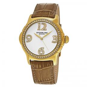 Relógio Feminino Stuhrling Chique 592 Quartzo 38mm, Dourado