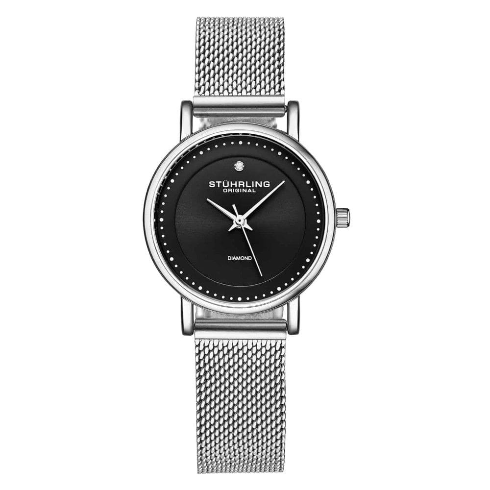 Relógio Feminino Stuhrling Elite 4005 Quartzo 29mm, Prata Clássico