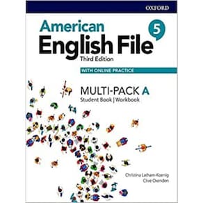 American English File 5 - Multi-Pack A - Student Book/Workbook With Online Practice - Third Edition