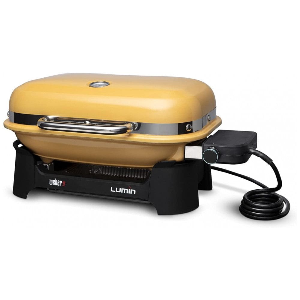 Churrasqueira Grill Elétrica para até 4 Pessoas, 110V, Weber, Amarelo