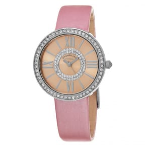 Relógio Feminino Stuhrling Chique 566 Quartzo 34mm, Rosa