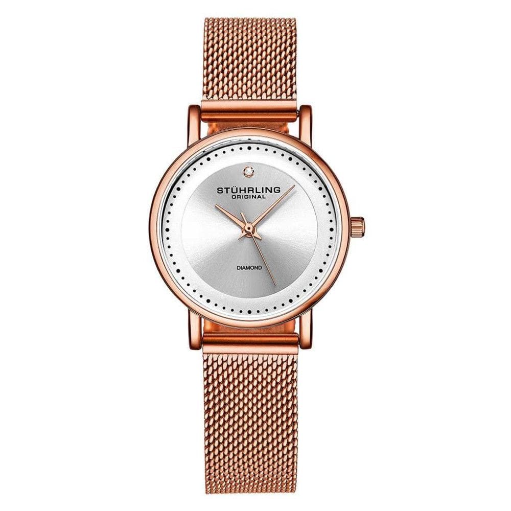 Relógio Feminino Stuhrling Lady Casatorra Elite 4005 Quartzo 29mm, Rosa
