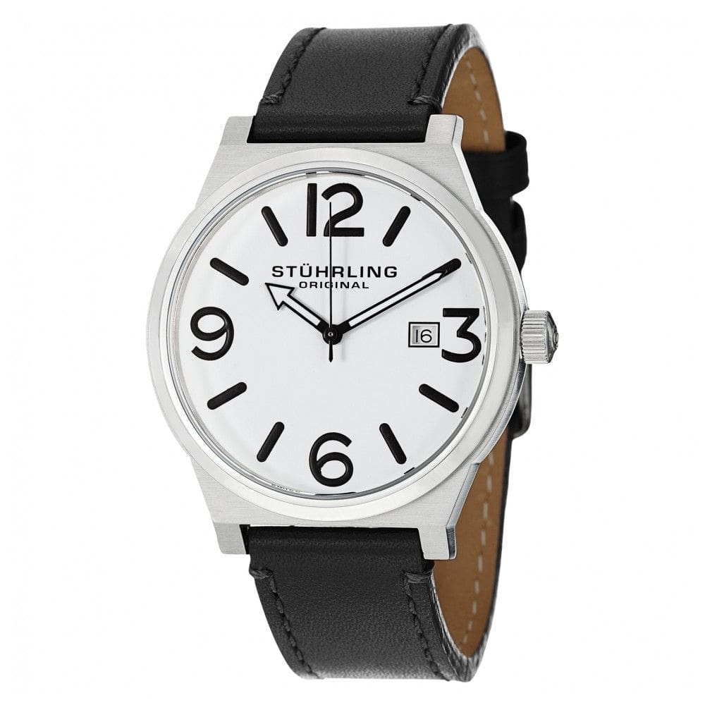 Relógio Masculino Stuhrling Osprey 454 Quartzo 42mm, Preto