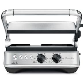 Sanduicheira Grill Antiaderente Breville BGR700BSS Aço Inoxidável, 1800W 110V Prata