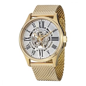 Relógio Masculino Stuhrling Elite 747M Automático 42mm, Dourado