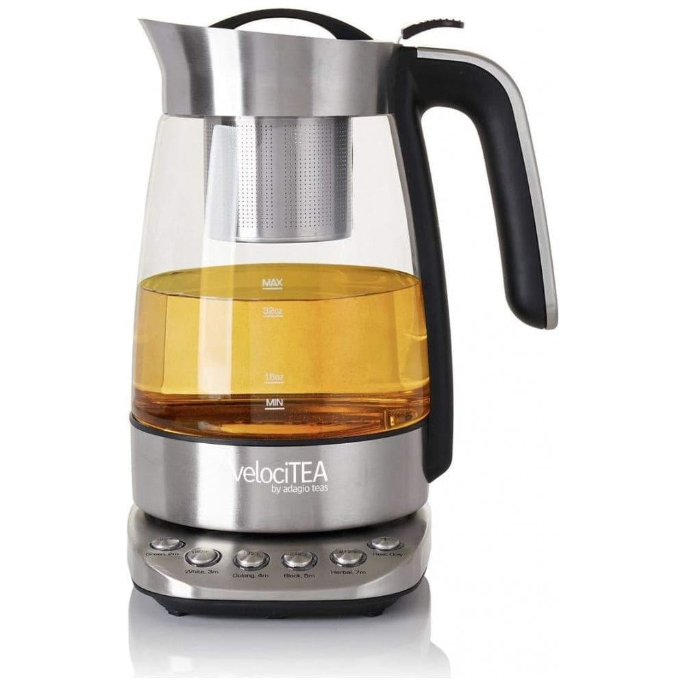 Chaleira Elétrica Adagio Teas 1.2L com Controle de Temperatura, 110V, Prata