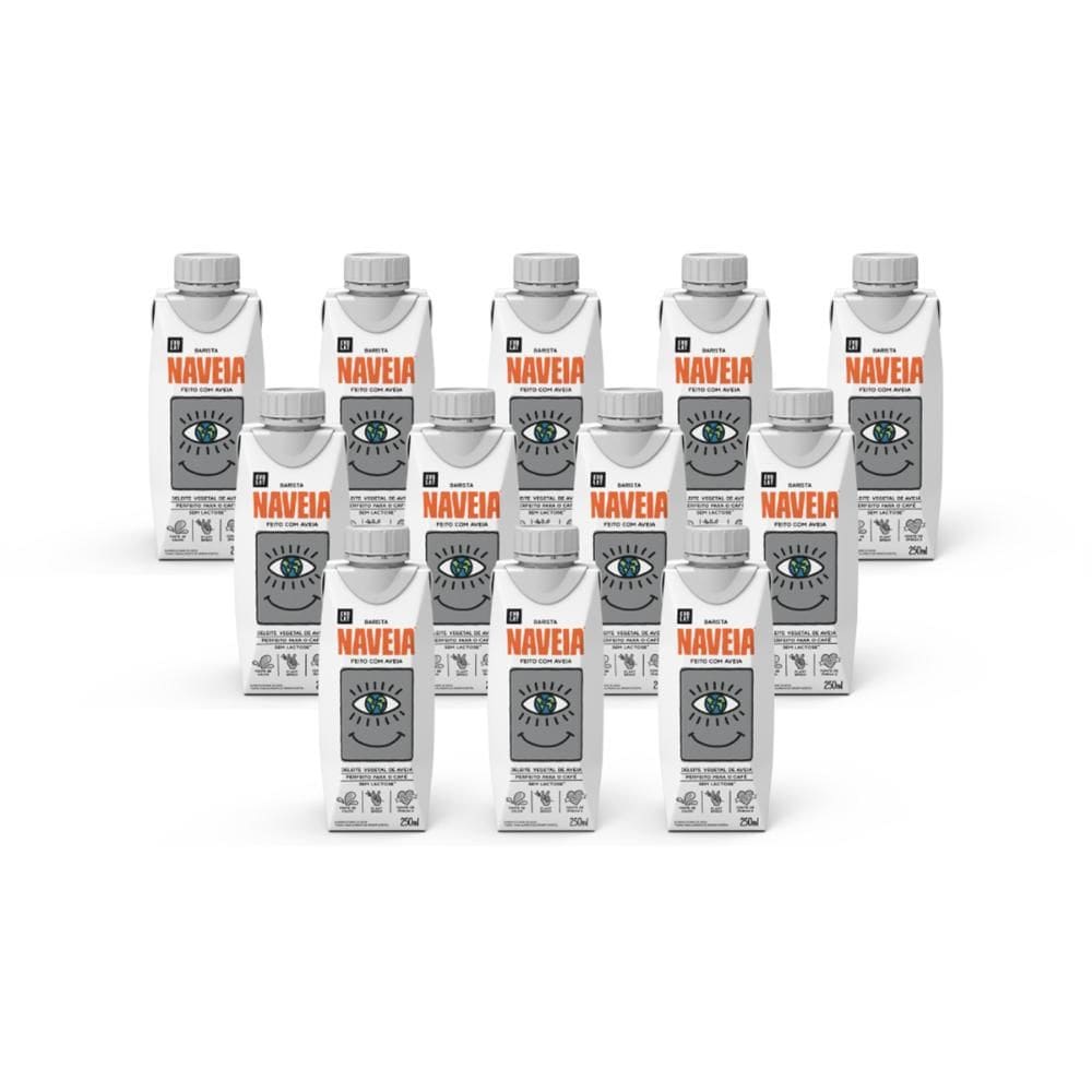 Kit 12x Bebida Vegetal Naveia Barista 250ml