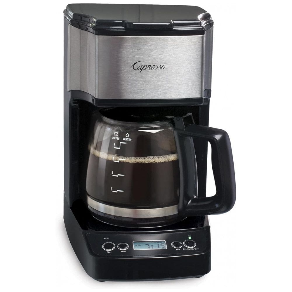 Cafeteira Programável 5 xícaras, 110V 650W, Capresso, Preta