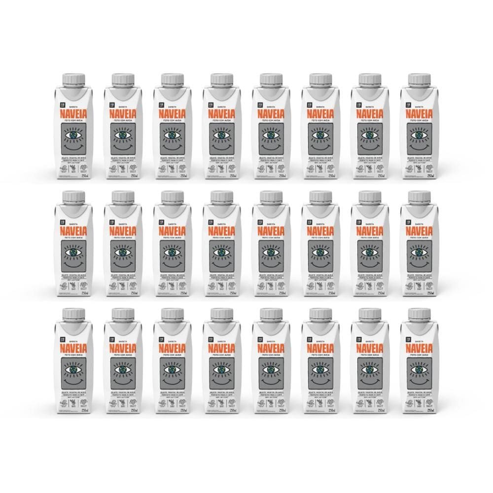 Kit 24x Bebida Vegetal Naveia Barista 250ml