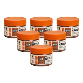 Kit 6x Creme de Avelã com Cacau Naveia Navelã 200g