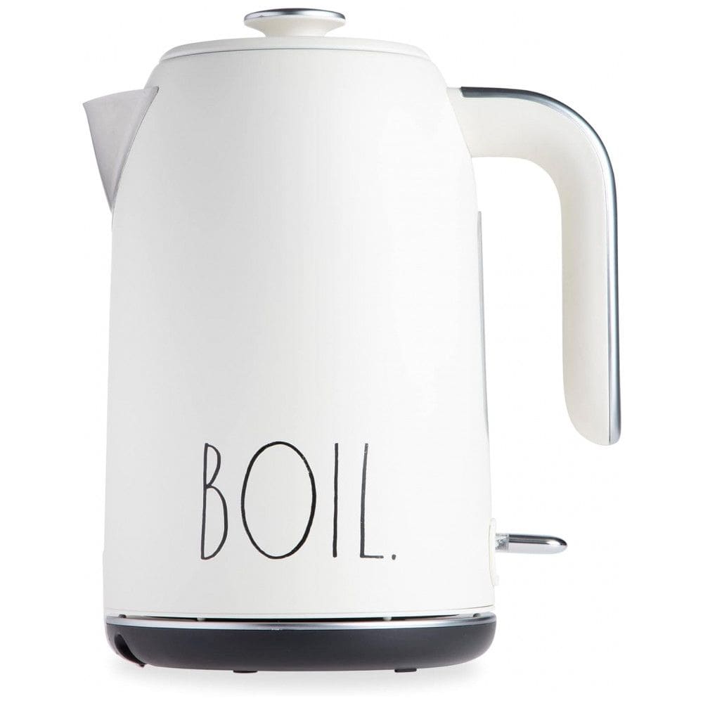 Chaleira Elétrica 1.7L com Desligamento Automático e Proteção de Fervura, 110V, Rae Dunn, Branca