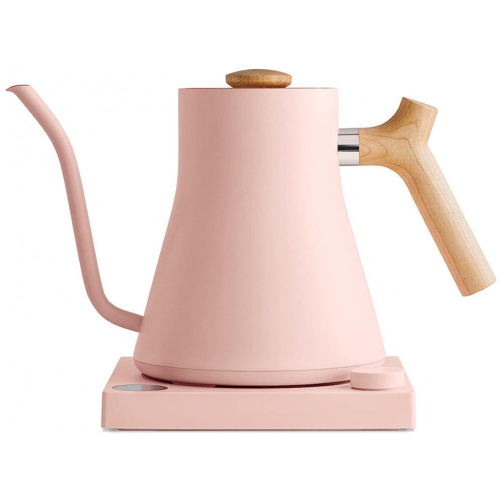 Chaleira Elétrica Fellow 900mL em Aço Inoxidável com Controle de Temperatura, 110V, Rosa