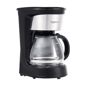 Cafeteira 5 xícaras com Filtro Reutilizável, 110V, , Preta