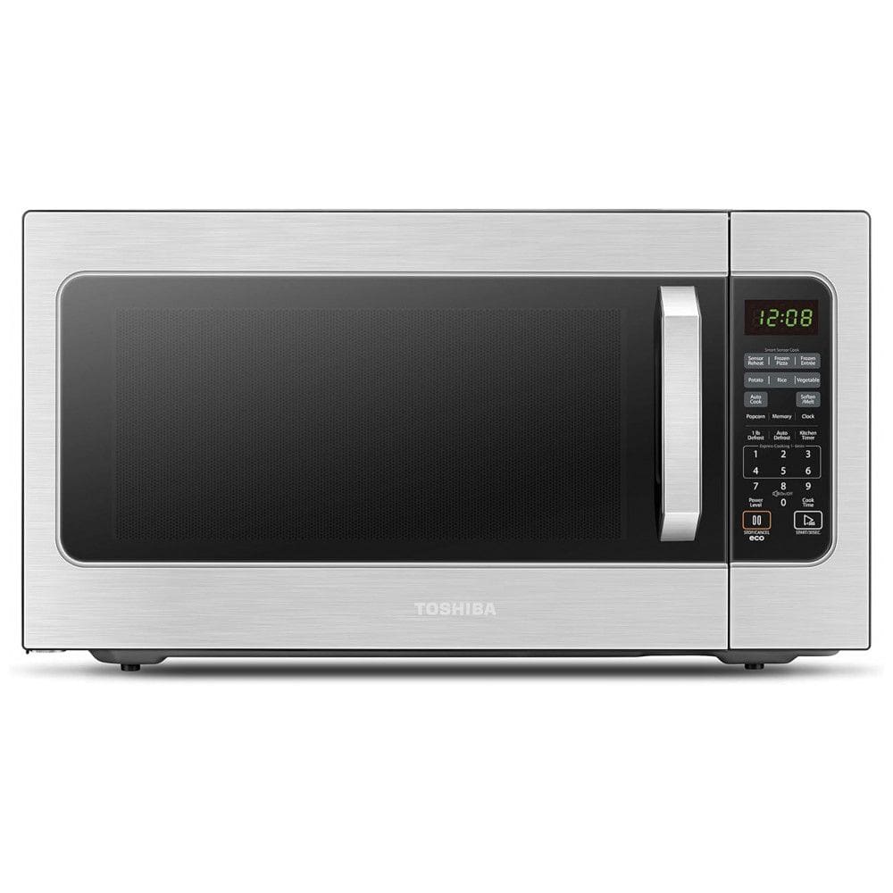 Micro Ondas de Bancada em Aço Inoxidável 62L com 6 Programas, 110V 1200W, Toshiba MLEM62PSS, Prata