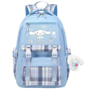 Mochila VLTBL Teen de grande capacidade Kawaii Waterproof