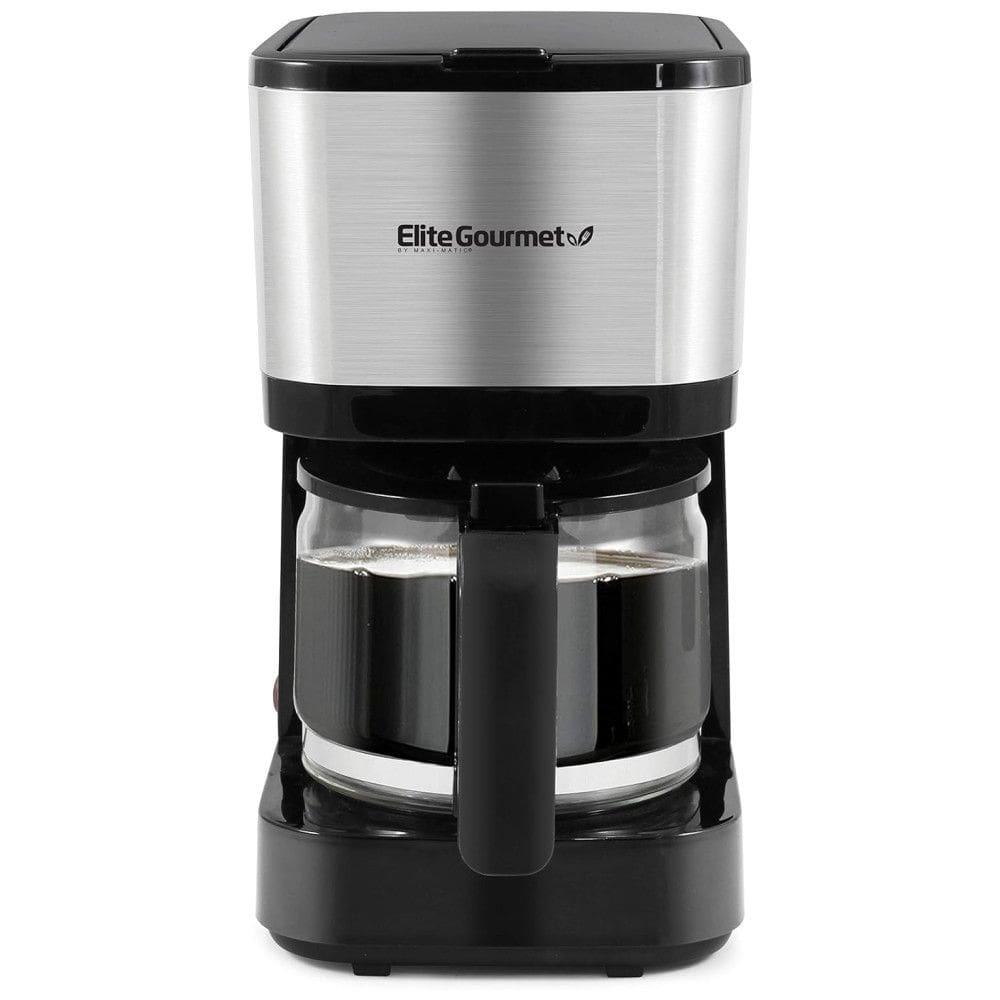Cafeteira Elétrica Automática com Filtro Reutilizável 110V 900W Elite Gourmet EHC9420, Preta