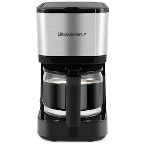 Cafeteira Elétrica Automática com Filtro Reutilizável 110V 900W Elite Gourmet EHC9420, Preta