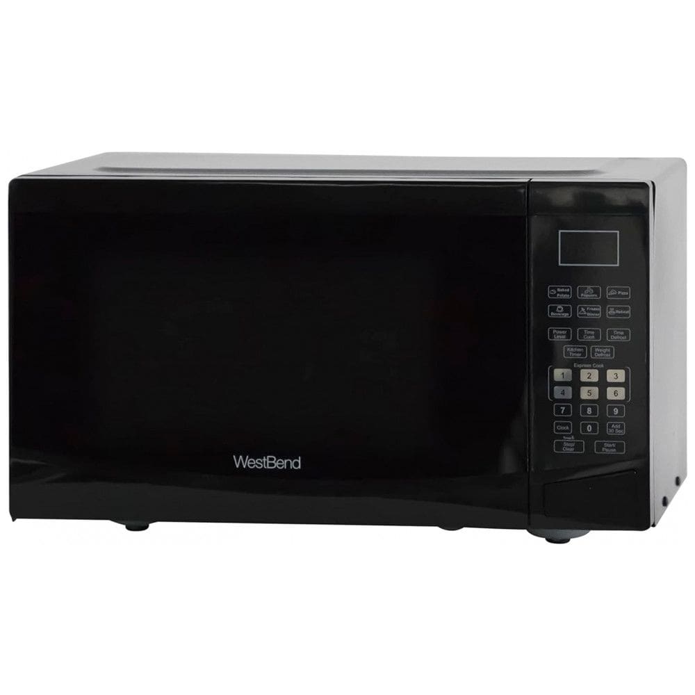 Micro Ondas de Bancada 25L com 6 Programas, 110V 900W, West Bend WBMW92B, Preto