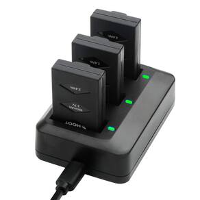 Pacote com 3 baterias de 660mAh com carregador para Parrot MiniDrones