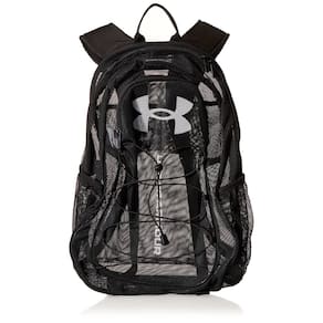 Mochila Under Armour Adult Hustle Mesh 28L preta/branca