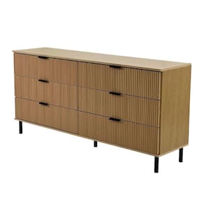 Cômoda Ditália 6 Gavetas Dm-240 Cor Riviera