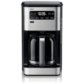 Cafeteira Elétrica Programável 14 Xícaras Braun KF5650BK 110V, Preta