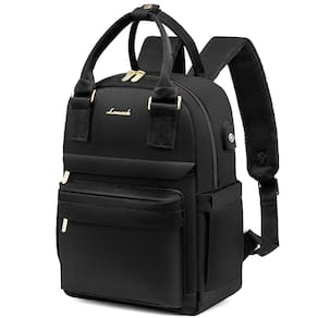 Mini mochila LOVEVOOK impermeável com porta USB para mulheres
