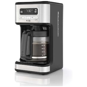Cafeteira Elétrica Programável Xícaras com Filtro Reutilizável, 110V, Mr. Coffee, Preta