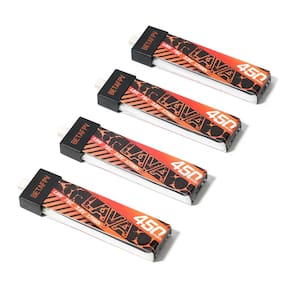 Bateria Lipo BETAFPV LAVA 450mAh 1S 3,8V 75C LiHV com BT2.0