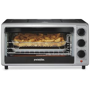 Forno Elétrico 6L Torradeira Air Fryer com 4 Funções, 110V, Proctor Silex 31275, Cinza