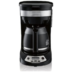 Cafeteira Programável 1,4L com 3 Opções de Preparação, Jarra de Vidro e Pausa Automática, 900W 110V, Hamilton Beach, Preta