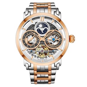 Relgio Masculino Automtico Stuhrling Luciano 371B Two Tone 46mm