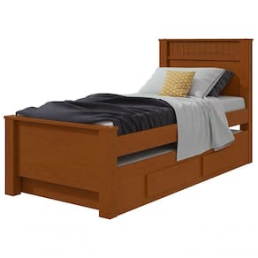 Cama Solteiro Bibox 2 Gavetas Athenas - Lopas Frassino.